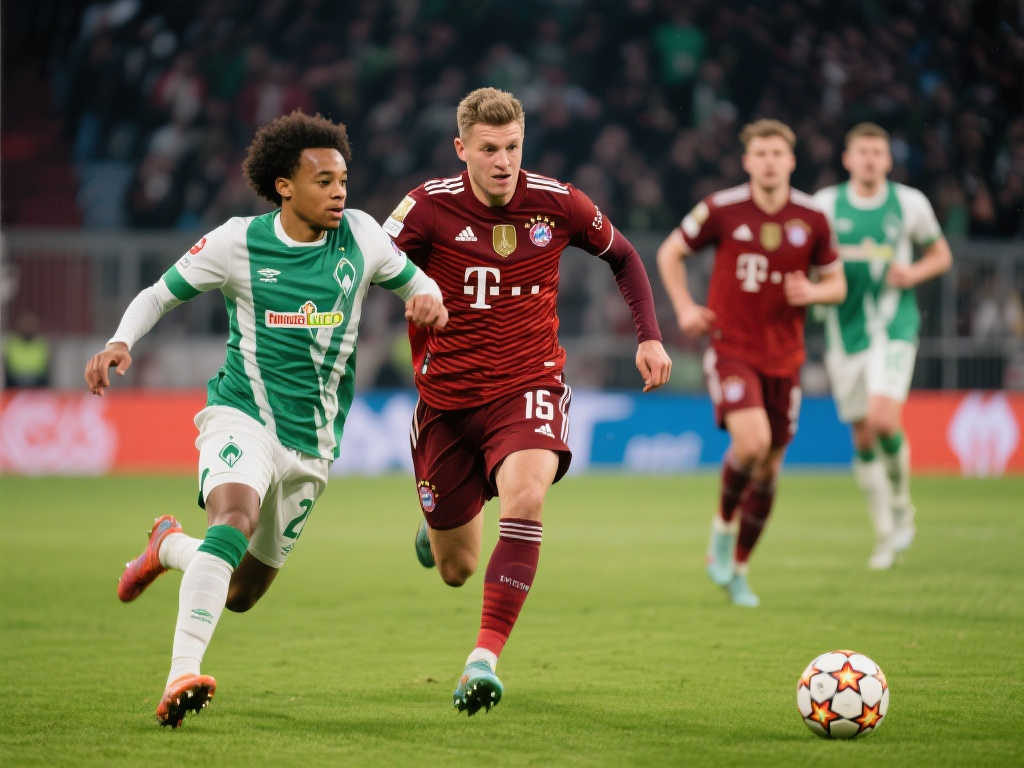 【德甲】凯恩梅开二度萨内快攻建功，拜仁3-0完胜不来梅